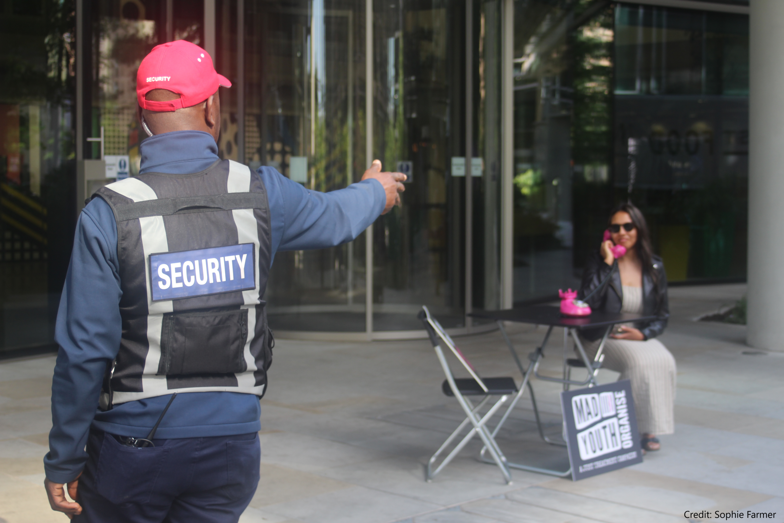 Activists protest social media harms at Meta HQ as Labour mulls ban for teens